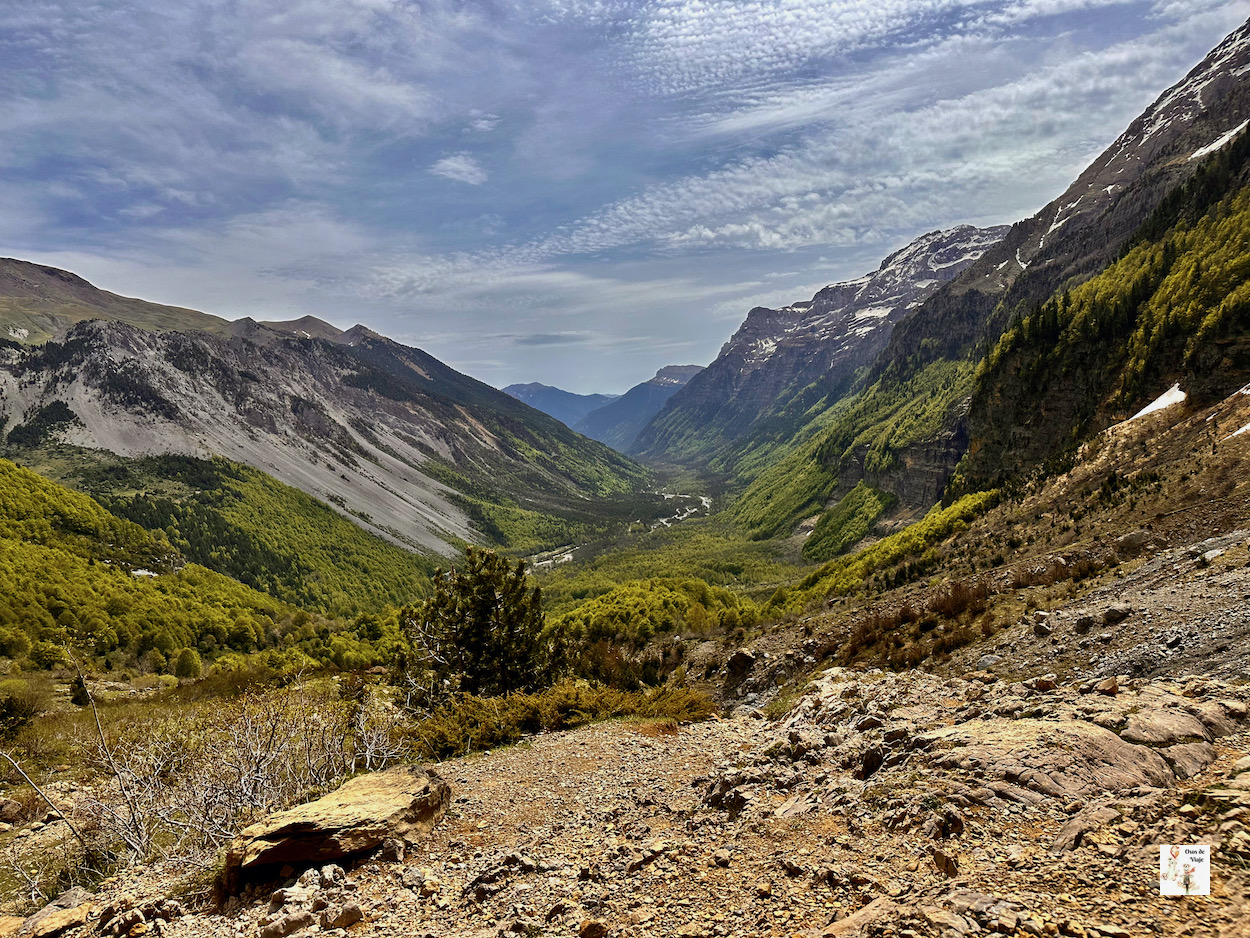 Vista del valle de Pineta