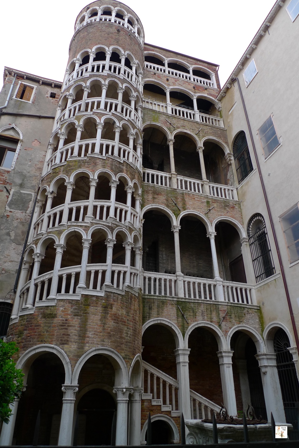 Escalera Contarini del Bovolo (Venecia)