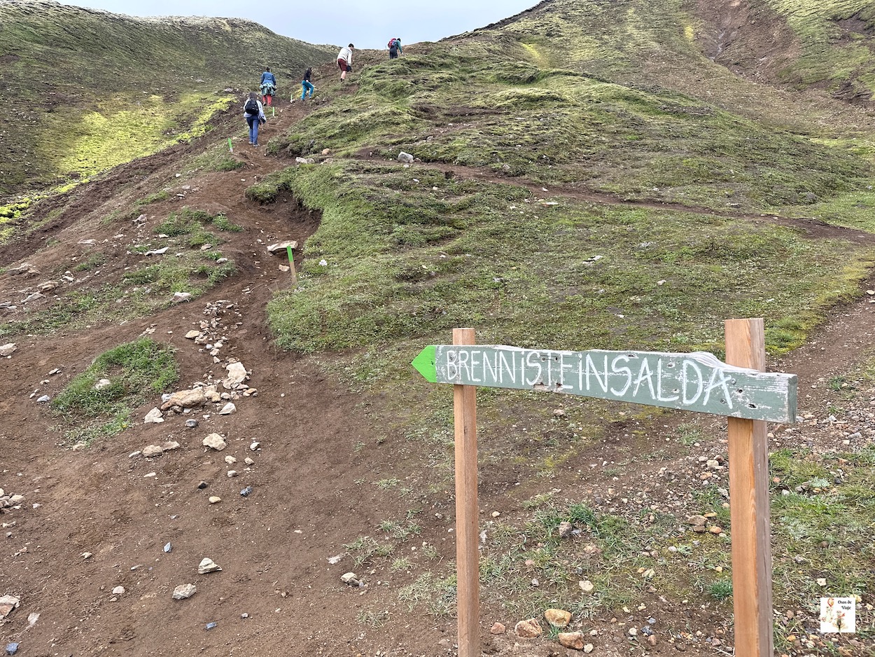Ascensión al monte Brennisteinsalda